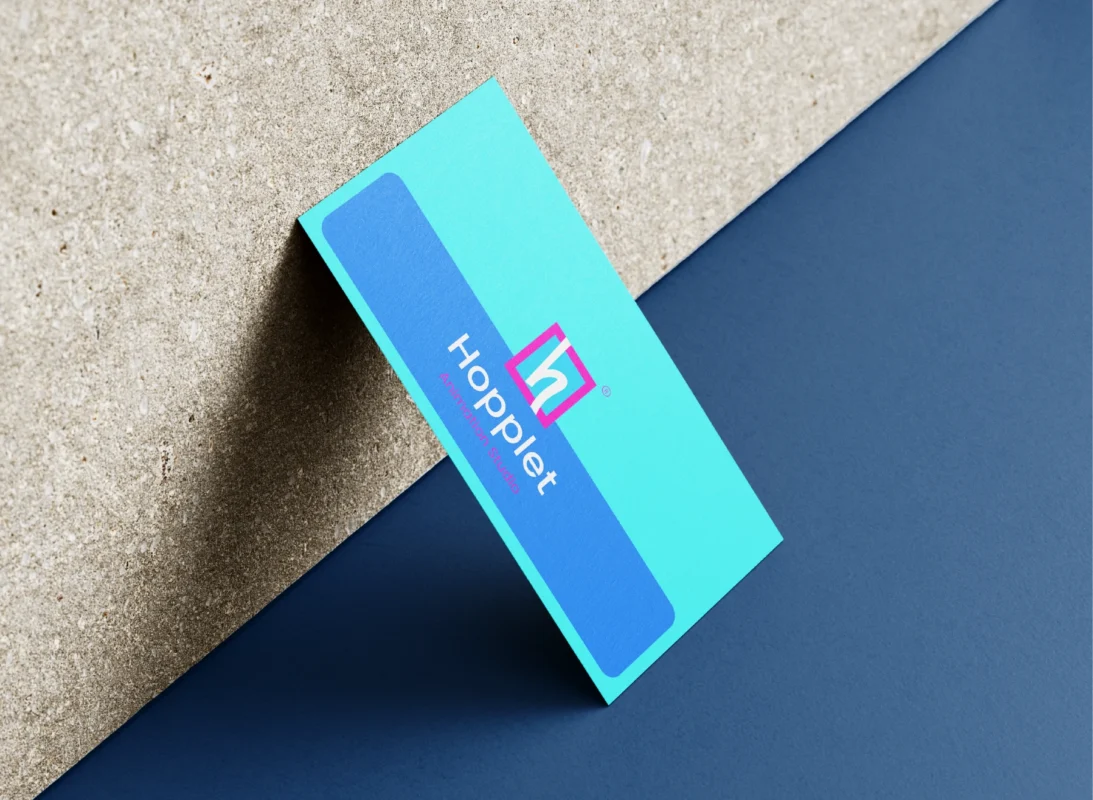 Business card — Hopplet