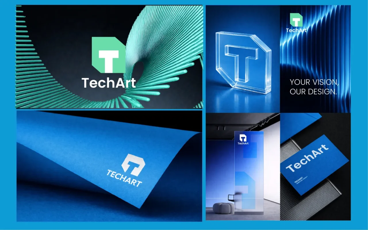 TechArt — هوية تجارية لوكالة تقنية وتصميم