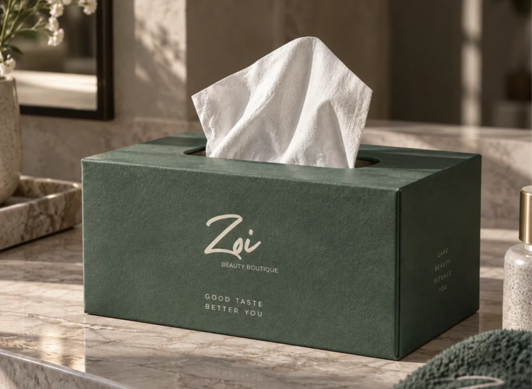 Tissue box — Zoi Beauty Boutique
