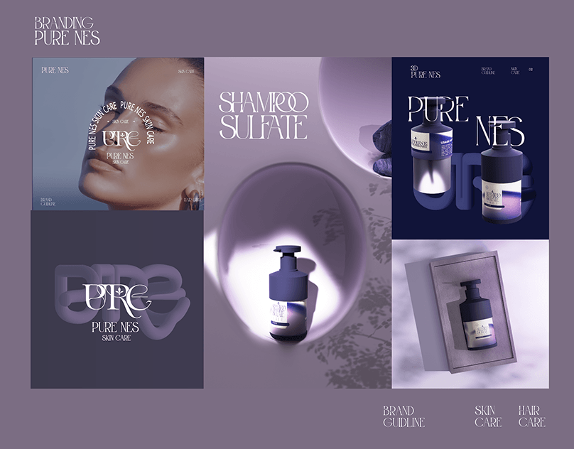 pure-ness-cosmetic-Visual-Identity